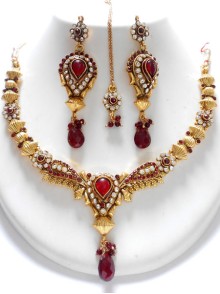 Polki Necklace Set